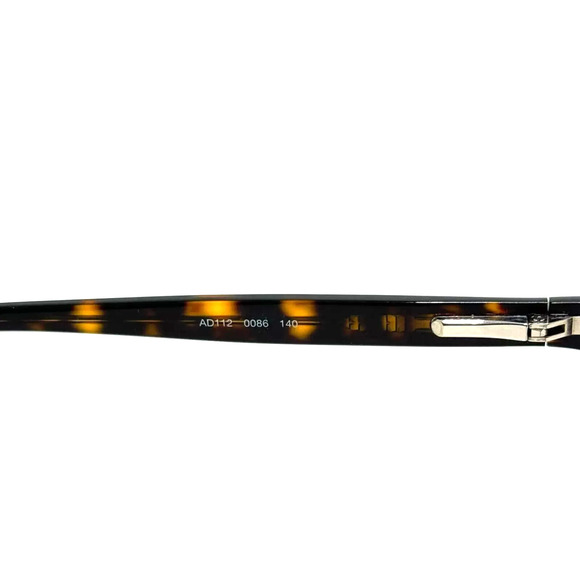 ADENSCO AD 112 MEN RECTANGLE EYEGLASSES HAVANA BROWN FRAMES 56-18-145 - Picture 3 of 8